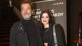 Τζένη Καζάκου | Με τον πατέρα της, Κωνσταντίνο Καζάκο στο γκουρμέ ιταλικό εστιατόριο που μαγειρεύει ο σύντροφός της