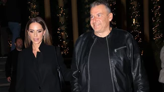 Μαρία Αντωνά | Με mini κόκκινο φόρεμα σε έξοδο με τον Γιώργο Λιάγκα