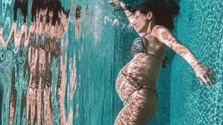 Χριστίνα Μπόμπα | Η υπέροχη υποβρύχια λήψη λίγο πριν γίνει μαμά