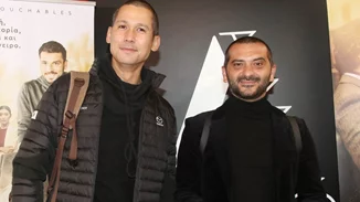 Ο Σωτήρης Κοντιζάς τρώει μαζί με τον γιο του Λεωνίδα Κουτσόπουλου