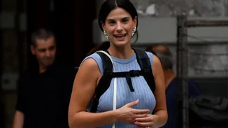 Χριστίνα Μπόμπα | Στο κολυμβητήριο με την Αριάνα και τη Φιλίππα