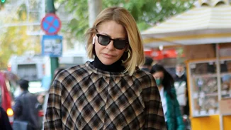 Τζένη Μπαλατσινού | Η φωτογραφία με τον στιλάτο μπαμπά της στο πανέμορφο σπίτι τους στην Πάτμο