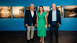 Εκδήλωση στο Μουσείο της Ακρόπολης για την ολοκλήρωση της έκθεσης του Robert McCabe