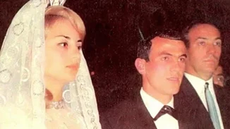 57 χρόνια πριν | Η Βίκυ Μοσχολιού νύφη στο πλευρό του Μίμη Δομάζου