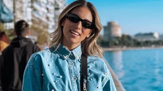 Η Αθηνά Οικονομάκου φόρεσε το πιο διάσημο και ζεστό πανωφόρι του χειμώνα