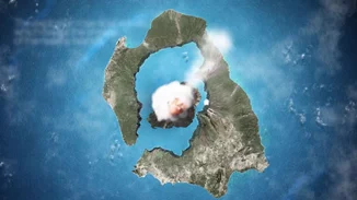 Βίντεο | Οι ηφαιστειακές εκρήξεις που διαμόρφωσαν την Σαντορίνη