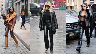 Φέτος θα φορέσεις δερμάτινο παντελόνι | Τα πιο stylish σχέδια για άψογες εμφανίσεις