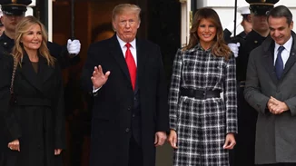Μαρέβα Μητσοτάκη και Melania Trump συνόδευσαν τους συζύγους τους σε δείπνο στη Νέα Υόρκη