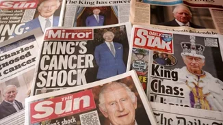 Στα πρωτοσέλιδα του βρετανικού Τύπου η είδηση για τη διάγνωση του βασιλιά Καρόλου