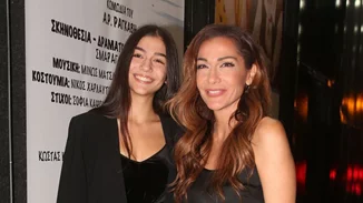 Μελίνα Νικολαΐδη | Η ancient greek εμφάνισή της στο νησί | Με ολόσωμο body και διάφανη φούστα