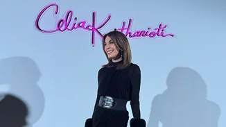 Τατιάνα Στεφανίδου | Η ανατρεπτική στιλιστική επιλογή στο fashion show της Celia Kritharioti