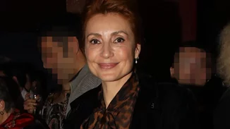 Ευδοκία Ρουμελιώτη | Με leather pants και animal print top σε κοσμικό event