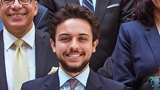 Πρίγκιπας Hussein της Ιορδανίας | Σπάνια δημόσια εμφάνιση με τη σύζυγό του