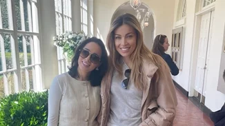 Μαριέττα Χρουσαλά και Καλομοίρα | Βόλτα στο Λευκό Οίκο φορώντας old money outfits