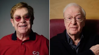 O Elton John και ο Michael Caine πρωταγωνιστούν σε βίντεο για τον εμβολιασμό