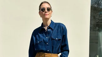 Ποιος είναι ο μοντέρνος τρόπος για να φορέσεις το τζιν πουκάμισο; Η Βίκυ Καγιά προτείνει