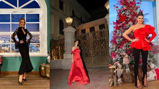 Είσαι καλεσμένη σε χειμερινό γάμο; | Οι Ελληνίδες celebrities προτείνουν αυτά τα επίσημα σύνολα