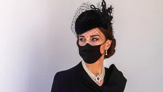 Kate Middleton | Η κομψή εμφάνισή της στην κηδεία του Πρίγκιπα Φιλίππου