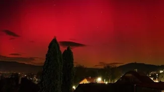 Μαγικές εικόνες: Το "Βόρειο Σέλας" ορατό σε περιοχές της Βόρειας Ελλάδας