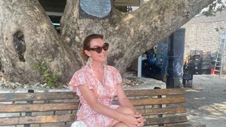 Τατιάνα Στεφανίδου |  Το Zara φόρεμά της αποπνέει ανεπιτήδευτη κομψότητα