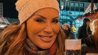 Ναταλία Γερμανού | Χαμογελαστή στο χιονισμένο Βερολίνο