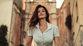 Η Δωροθέα Μερκούρη μας δείχνει την κόρη της Γαία στην παιδική της ηλικία - Με κοτσιδάκια στα μαλλιά