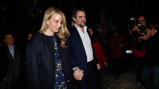 Στην Πάτμο η Χρυσή Βαρδινογιάννη | Μαζί με τον Νικόλαο Ντε Γκρες σε υπαίθρια συναυλία