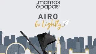 Το νέο καρότσι AIRO της Mamas & Papas είναι το ιδανικό για όλες τις μετακινήσεις