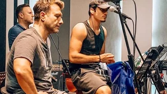 Γιώργος Κακοσαίος | Στο Ηρώδειο με την όμορφη σύντροφό του