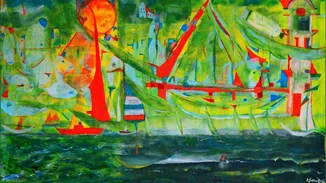 "Αρμενάκια" | Εγκαίνια για την έκθεση ζωγραφικής της Λίτσας Κασούμη