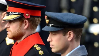 Ο πρίγκιπας William και ο πρίγκιπας Harry μίλησαν ύστερα από ένα χρόνο καθώς έφευγαν από την κηδεία (video)