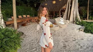 Αμαλία Κωστοπούλου | Το σνακ που απολαμβάνει κατά τη διάρκεια της ηλιοθεραπείας της