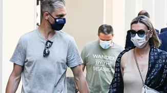 Άγγελος Χαριστέας | Σπάνια εμφάνιση με τη σύζυγό του, Βαρβάρα