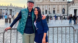 Άννα Δούκα: Η καλλονή σύζυγος του Σαρούνας Γιασικεβίτσιους που τράβηξε τα φλας στο Final Four