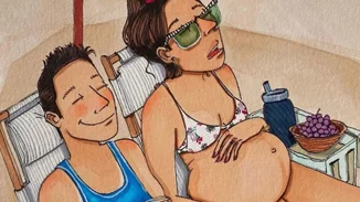 Πώς είναι στ’ αλήθεια να είσαι έγκυος: Εικονογράφος απαθανάτισε αυτό το ταξίδι χωρίς ωραιοποιήσεις