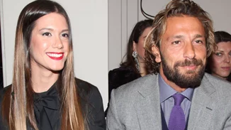 Ο Γιάννης Μαρακάκης με τη Νίκη θωμοπούλου σε στιγμές δροσιάς με την κόρη τους