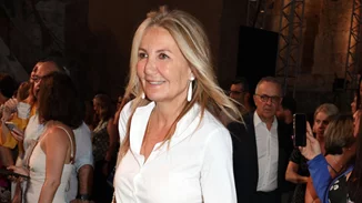 Στο γήπεδο η Μαρέβα Μητσοτάκη για χάρη της Εθνικής ομάδας