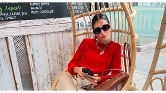 Back in the city | Το φθινοπωρινό look της Σοφίας Καρβέλα μάς δίνει το απαραίτητο inspo για την εκκίνηση της νέας σεζόν