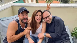 Η Κασσιανή Τανιμανίδη είναι η καλύτερη θεία | Τα παιχνίδια με τις δίδυμες κόρες της Χριστίνας Μπόμπα και του Σάκη Τανιμανίδη