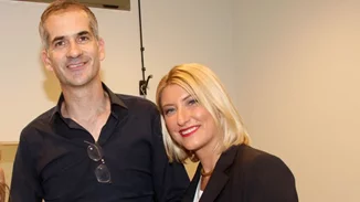 Σία Κοσιώνη & Κώστας Μπακογιάννης | Οικογενειακή γιορτή στο σπίτι τους