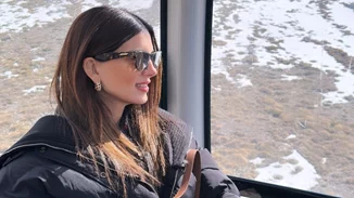 Η Σταματίνα Τσιμτσιλή σε οικογενειακή απόδραση για σκι σε χιονοδρομικό | Το κομψό Après Ski στιλ της