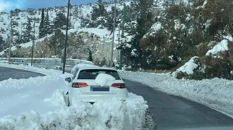 Αποκαταστάθηκε η κυκλοφορία σε τμήματα του οδικού δικτύου της Αττικής