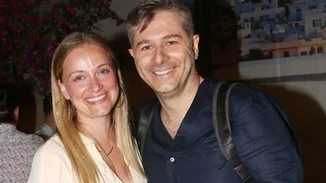 Λένα Δροσάκη - Αλέξανδρος Μπουρδούμης | Στη μαθητική παρέλαση του γιου τους, Αναστάση