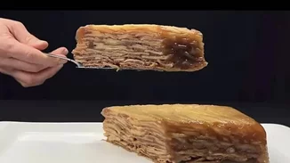 Ζουμερή μηλόπιτα χωρίς ζύμη και χωρίς αυγά - Έτοιμη σε λίγα λεπτά