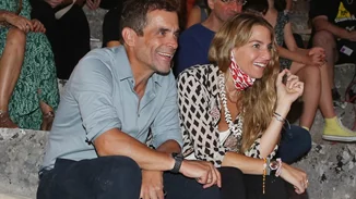 Κωνσταντίνος Μαρκουλάκης - Χρυσή Βαρδινογιάννη | Σπάνια έξοδος για το όμορφο ζευγάρι