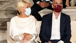 Κώστας Μπακογιάννης | Η τρυφερή φωτογραφία με τον 3χρονο γιο του στην παρέλαση