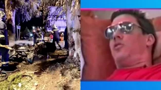 Τροχαίο Τζώρτζη Μονογυιού | Με 130χλμ έφυγε από το δρόμο η Ferrari των 710 ίππων - Τα πρώτα στοιχεία από τις κάμερες