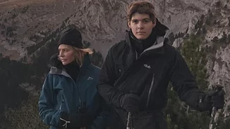 Τζένη Μπαλατσινού - Μάξιμος Κωστόπουλος | Για πεζοπορία στην κορυφή του Ολύμπου (φωτογραφίες)