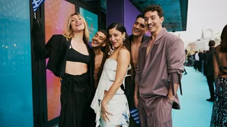 Μαρίνα Σάττι | Το look της στο Τιρκουάζ Χαλί της Eurovision 2024