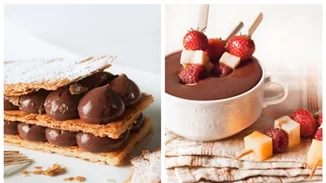 Μιλφέιγ, κορμός πραλίνας και Fondue Σοκολάτας | Τα επιδόρπια του πασχαλινού τραπεζιού